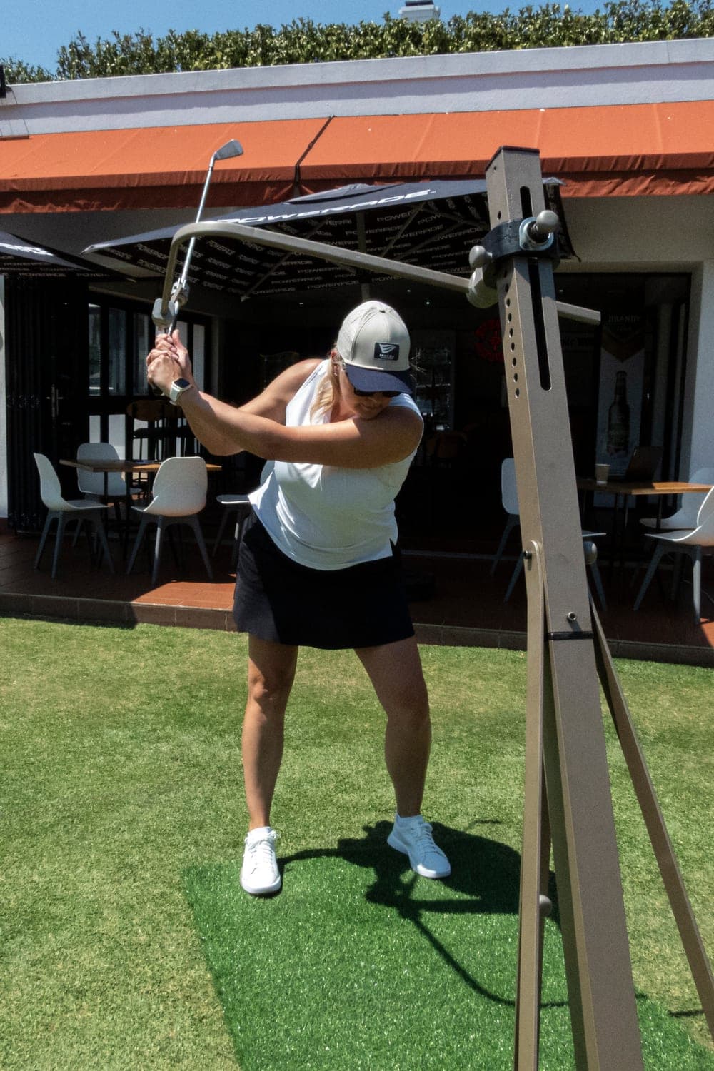 Ina van Zyl on the Swing Path Pro