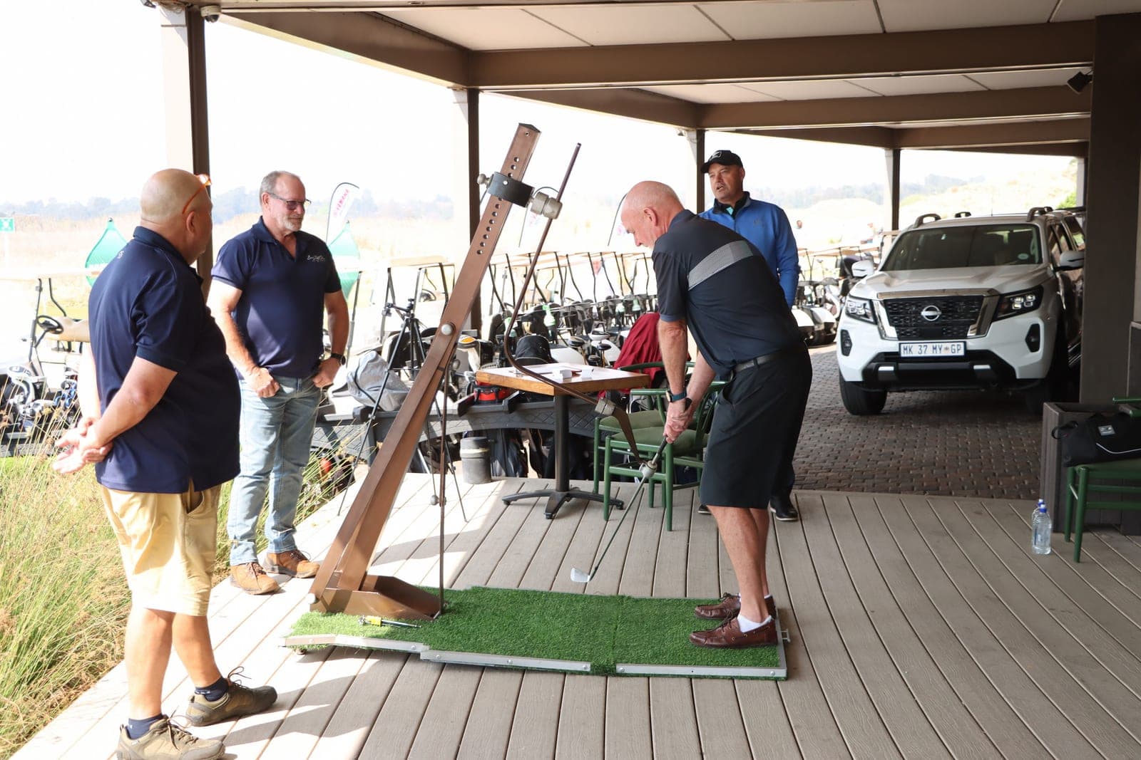 Testing the Swing Path Pro at Ebotse Links